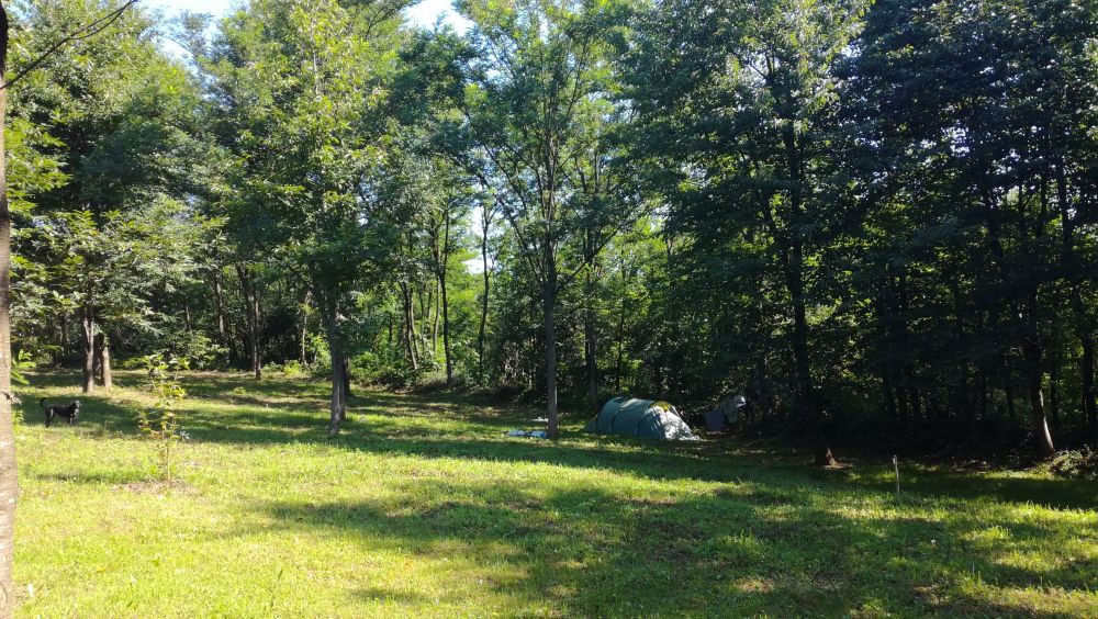 Natuurlijke camping in Kroatie